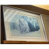 Image 1 : Large Framed Robert Bateman Print Of Lynx