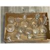 Image 1 : Assorted Glassware, Decanters, Cups, Etc..
