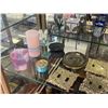 Image 3 : Large Assortment Of Collectibles, Candles, Switch Plates, Crosses, Candle Holders, Etc..