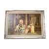 Image 1 : Large Framed Print Of Victorian Scene