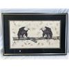 Image 1 : Framed Painting "Smart Eagle Works" By Leo