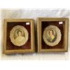 Image 1 : 2 Framed Portraits Of Ladies In Framed Shadow Box