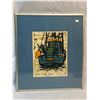 Image 1 : Framed Print "Fish Boat" By Tetranalt #8 Of 10