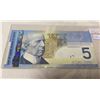 Image 1 : 2006 Canadian $5 Bill