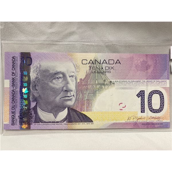 2005 Canadian $10 Bill