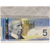 Image 1 : 2006 Canadian $5 Bill