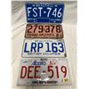 Image 1 : 4 Assorted Licence Plates, 1961 British Columbia, Etc..