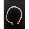 Image 1 : 10Kt Gold Bracelet With Stones