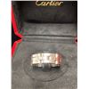 Image 2 : Cartier 18Kt White Gold Ring In Original Box, Go1410