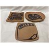Image 1 : 3 Signed Judy Craner Studio Pottery Small Dishes With Haida Design