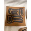 Image 2 : 3 Signed Judy Craner Studio Pottery Small Dishes With Haida Design