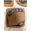 Image 3 : 3 Signed Judy Craner Studio Pottery Small Dishes With Haida Design