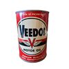 Image 3 : Vintage Veedol Motor Oil Can