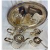 Image 2 : Silver Plate Tea Serving Set