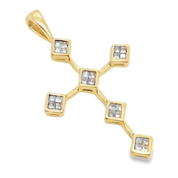 Diamond Cross Pendant