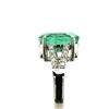 Image 4 : Emerald and Diamond Ring