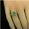 Image 5 : Emerald and Diamond Ring