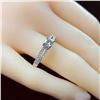 Image 5 : .77 CT Diamond Engagement Ring