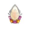 Image 1 : Opal Sapphire Diamond Ring
