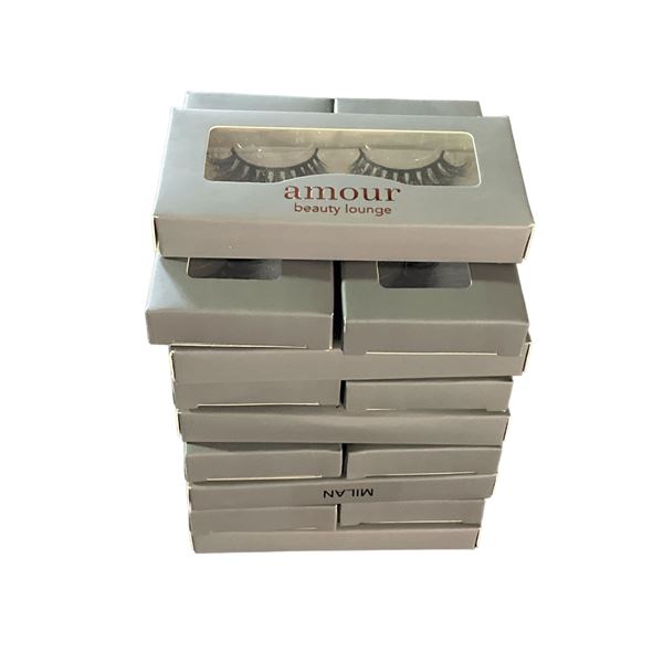 Group of Approx. 17 Amour Beauty "Milan" Eyelash Extension