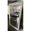 Image 1 : Large Framed Mirror w/Words - "Be Your Own Kind of Beautiful" (Approx. 71x40")