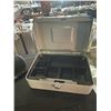 Image 3 : Group of Panasonic Microwave, Blackweb Speaker &  Master Lock Money Tray Box
