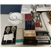 Image 2 : Group of Misc Including - Pair of Silver Plated Spoons Whale by Paul Windsor, Mont Blanc/Parker/Cros