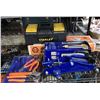 Image 1 : Group of Misc Including - Stanley Tool Box, Oster Electric Wine Opener, Hydraulic Trolley, 300mm Dou