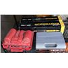 Image 1 : Group of Misc Including - Jumper Cables, ToolSmith Tool box, 2 Nitrocharger Sport 4x4 Shock Absorber