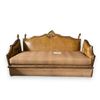Image 1 : Antique Showhome Leather Fabric Piece (Approx. 90x41x46)