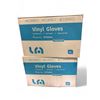 Image 1 : 2 boxes of Vinyl Gloves Transparent - XL