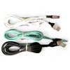 Image 3 : Updated description 2 boxes full of assorted USB micro C cables & lightning to AUX cables