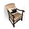 Image 2 : Group of assorted estate furniture - includes approx. 5ft long dining table w/ 2 leaves/ 6 dining ch