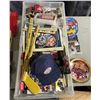 Image 1 : Group of Misc Sport Collectables Including - Grey Cup Vancouver Hats, Gordie Howe Plate, Hockey Star