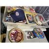 Image 2 : Group of Misc Sport Collectables Including - Grey Cup Vancouver Hats, Gordie Howe Plate, Hockey Star