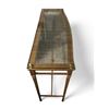 Image 2 : Glass Top End Table (Approx. 48x16x32")