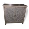 Image 1 : Wood Storage Cabinet (Approx. 39x39.5x15.5")