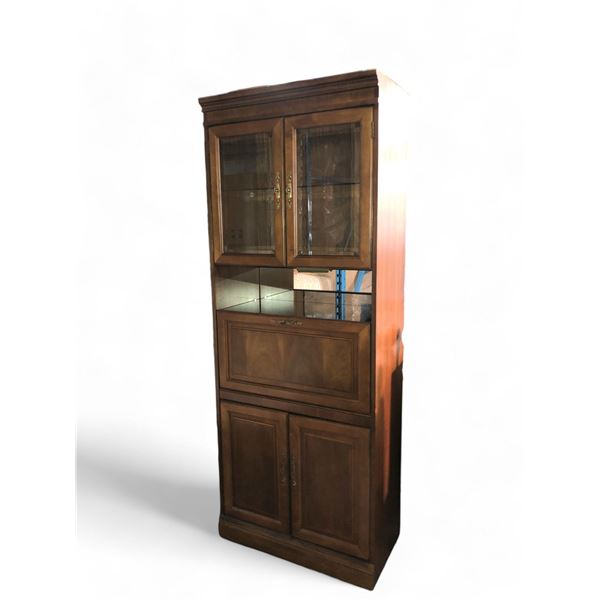 Large Wooden Cabinet (Approx. 30x15x78)