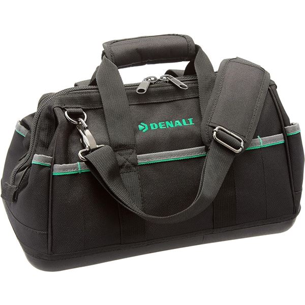 Denali Wide Mouth Tool Bag with Waterproof Molded Base, 16-inch