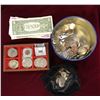 Image 1 : Group Vintage Silver Coins, Money, Coins (Canada/USA), Etc...