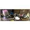 Image 1 : Group lot of misc. Decorative & Kitchenware - includes NEW Isaac Mizrahi Vase/Spice Rack/etc.