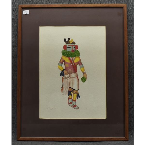 HOPI PAINTING (LEROY KEWANYAMA)