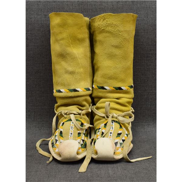 APACHE  HIGH TOP MOCCASINS