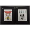 Image 1 : TWO KIOWA PAINTINGS (WILL REDBIRD)