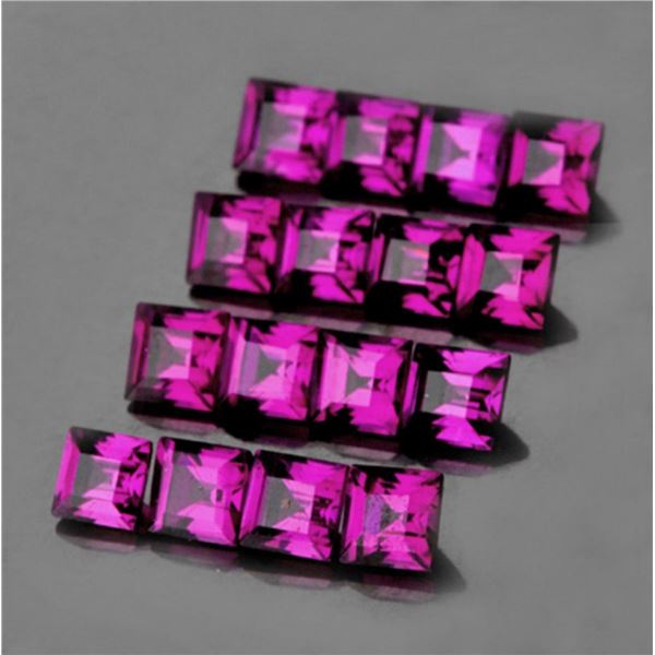 Natural Pinkish Purple Rhodolite Garnet 20 Pcs [Flawless-VVS]