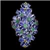 Image 1 : Natural Tanzanite Emerald Ring