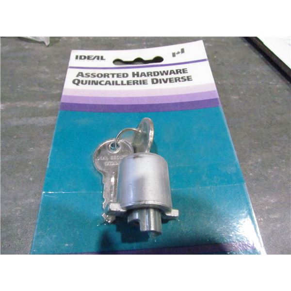 KEYED LOCK FOR STORM DOOR HANDLES