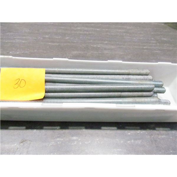9" THREADED RODS, QUANTITY 34