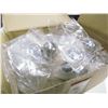Image 1 : #460 CHROME CABINET BALL KNOBS WITH BACK PLATES, QTY 20