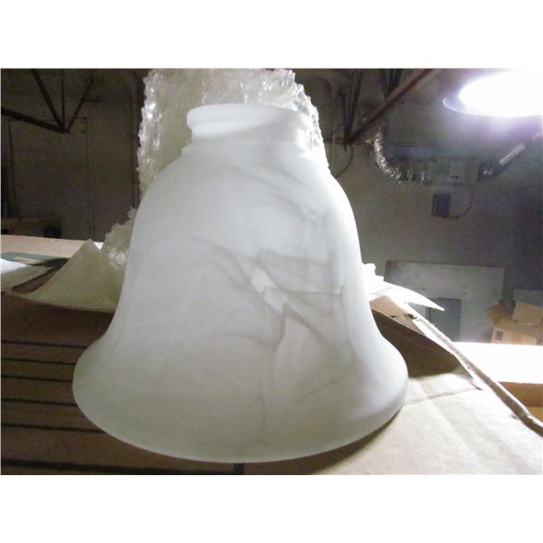 REPLACEMENT LIGHT FIXTURE GLASS ( 4 PIECES)